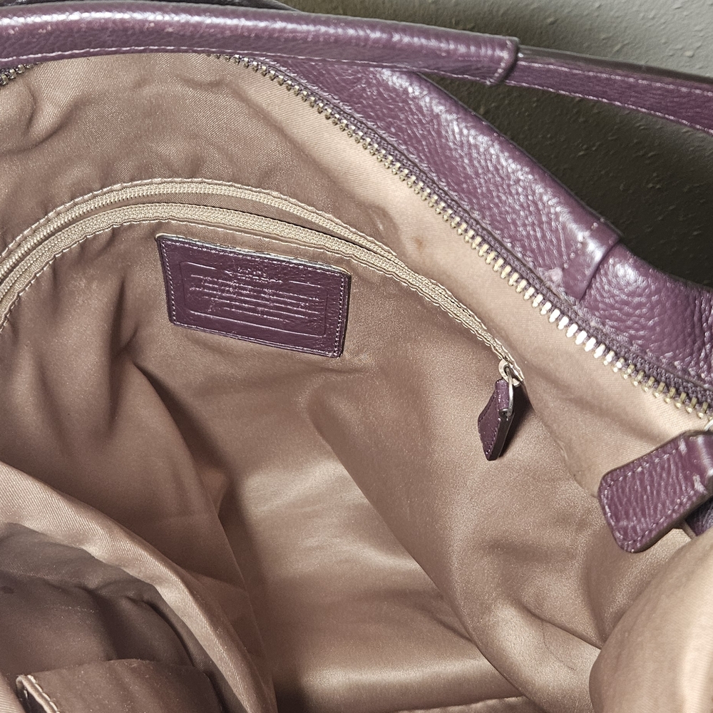 Coach Brown Leather Bag - Picture 6 of 6
